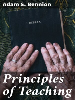 cover image of Principles of Teaching